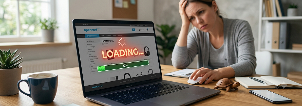 OpenCart veikia lėtai? Optimizavimas