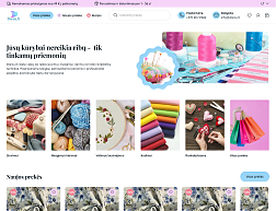 Viskas siuvimui - darau Viskas siuvimui - darau